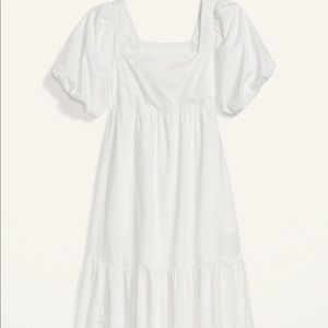 Long poplin summer dress